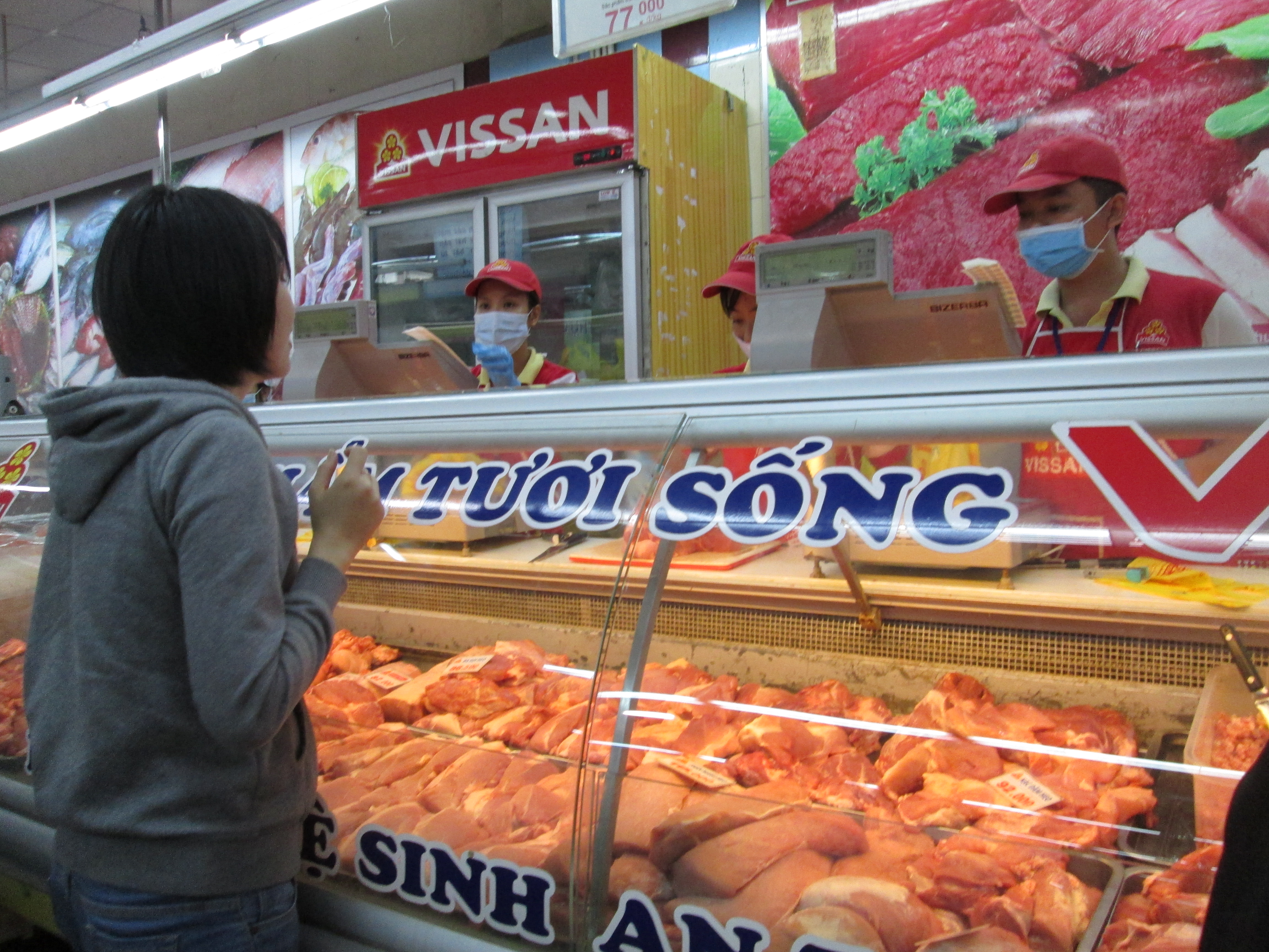 TP HCM giảm giá thịt heo