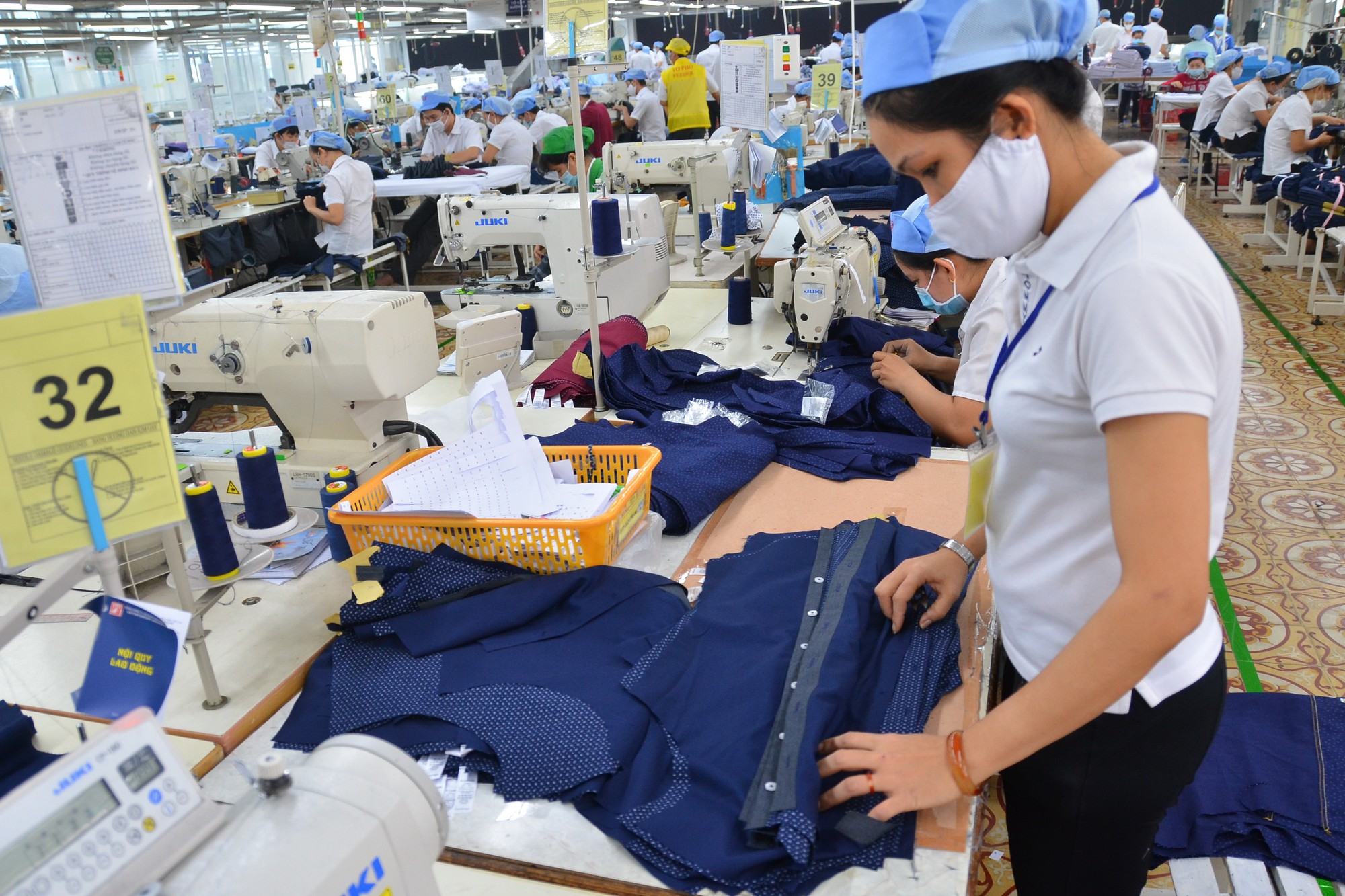 Dệt may có thặng dư xuất khẩu lớn nhất
