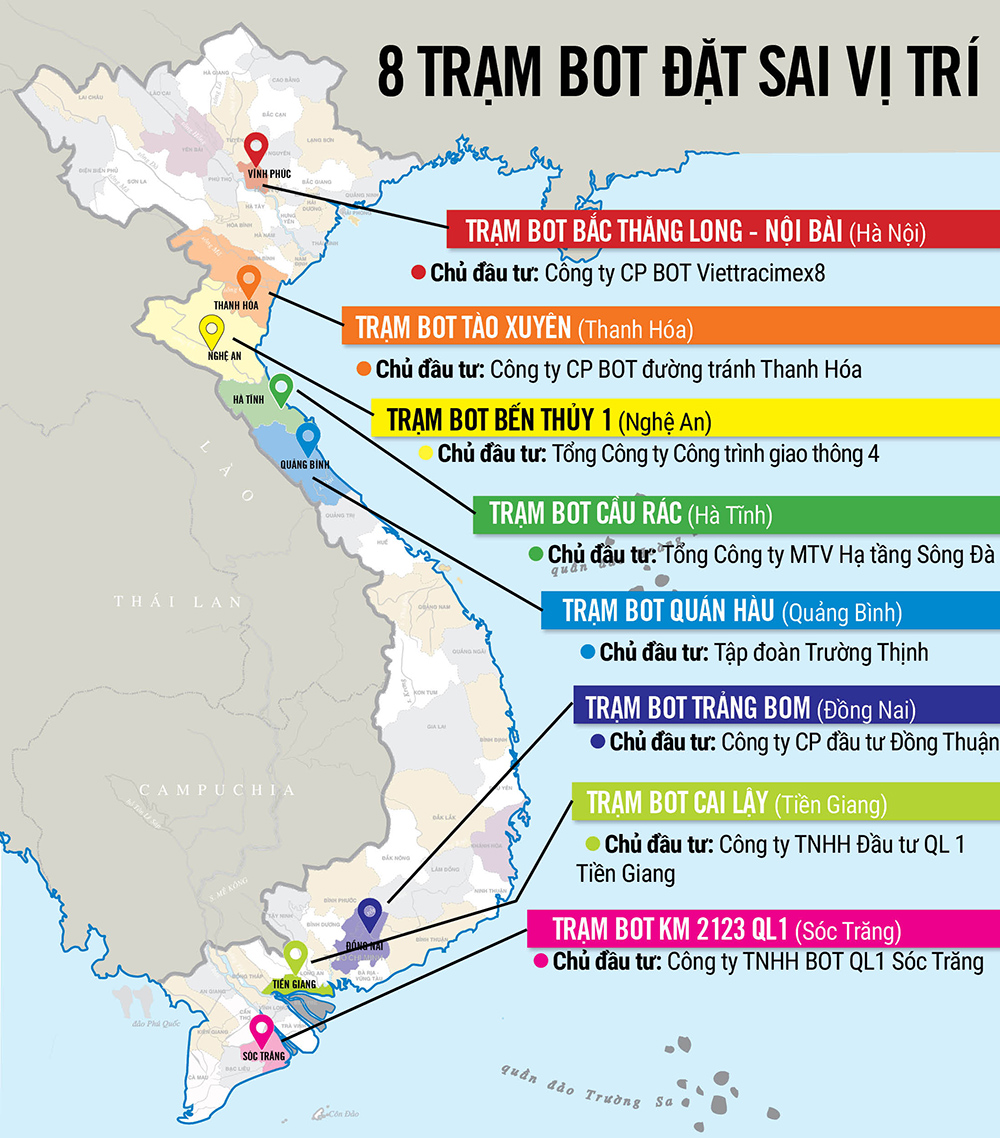 BẤT ỔN DỰ ÁN BOT GIAO THÔNG: Sở chờ bộ, bộ chờ Chính phủ!
