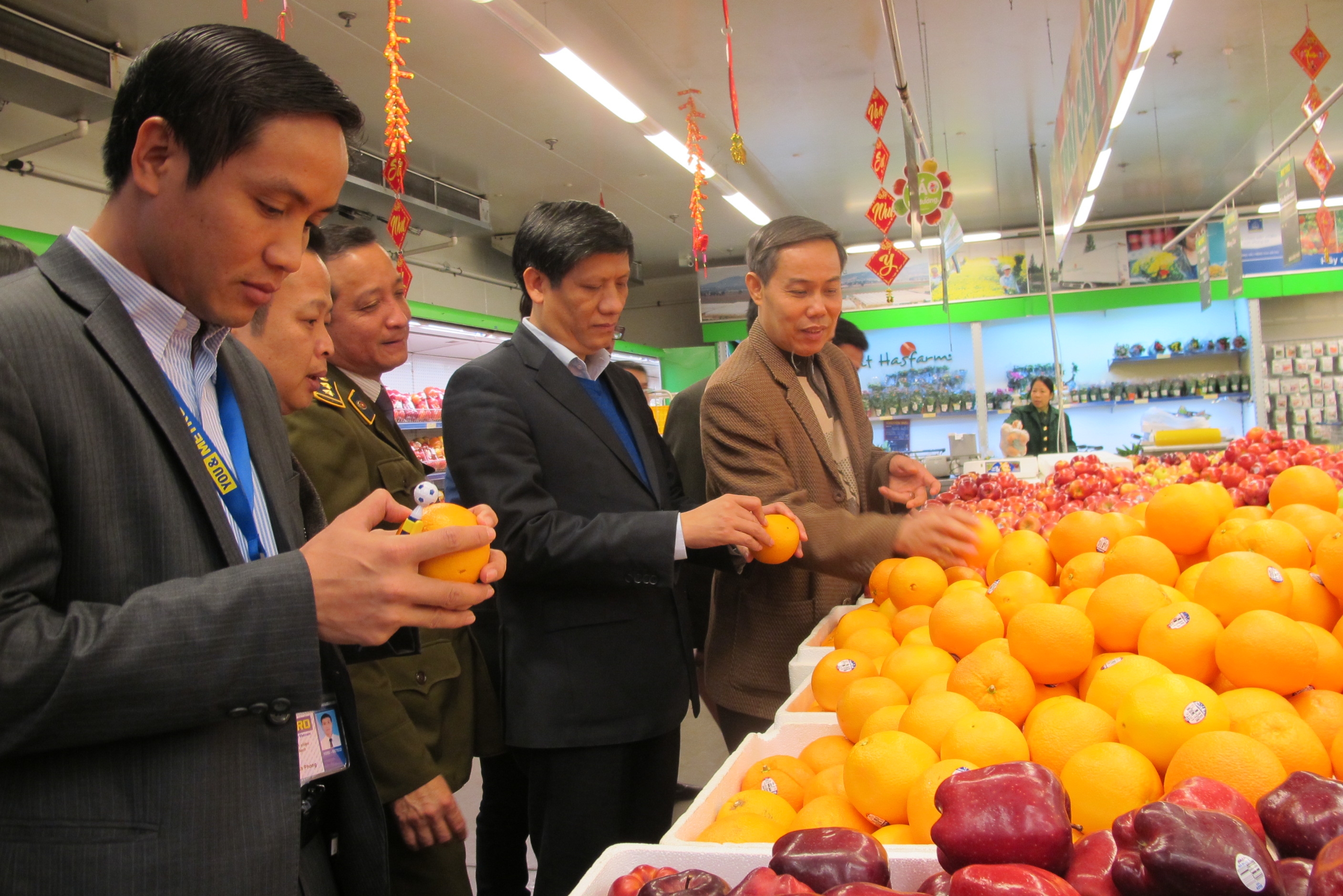 Chốt chặn an toàn thực phẩm