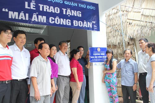 Mái ấm khang trang cho đoàn viên