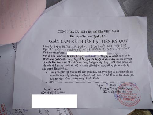 Trắng trợn lừa đảo việc làm