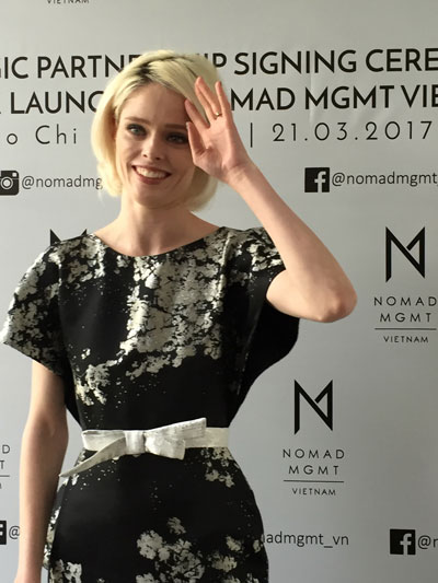 Si&ecirc;u mẫu thế giới Coco Rocha