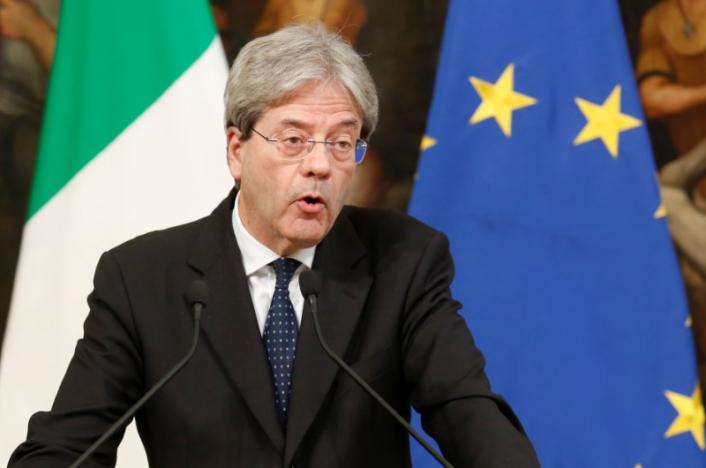 Thủ tướng Ý Paolo Gentiloni là lãnh đạo duy nhất thuộc G7 sẽ tham dự hội nghị về chiến lược “Một vành đai, Một con đường” của Trung Quốc Ảnh: REUTERS