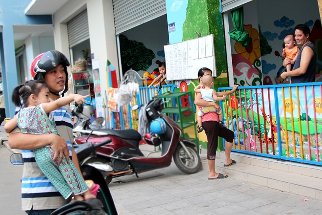 854.000 công nhân có nhu cầu gửi trẻ