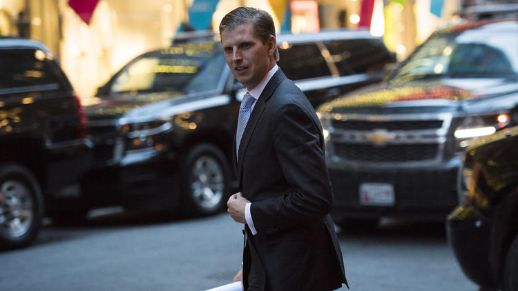 
Chuyến thăm của Eric Trump đến Uruguay ti&ecirc;u tốn 97.830 USD tiền kh&aacute;ch sạn cho &ocirc;ng v&agrave; những người th&aacute;p t&ugrave;ng. Ảnh: Washington Post
