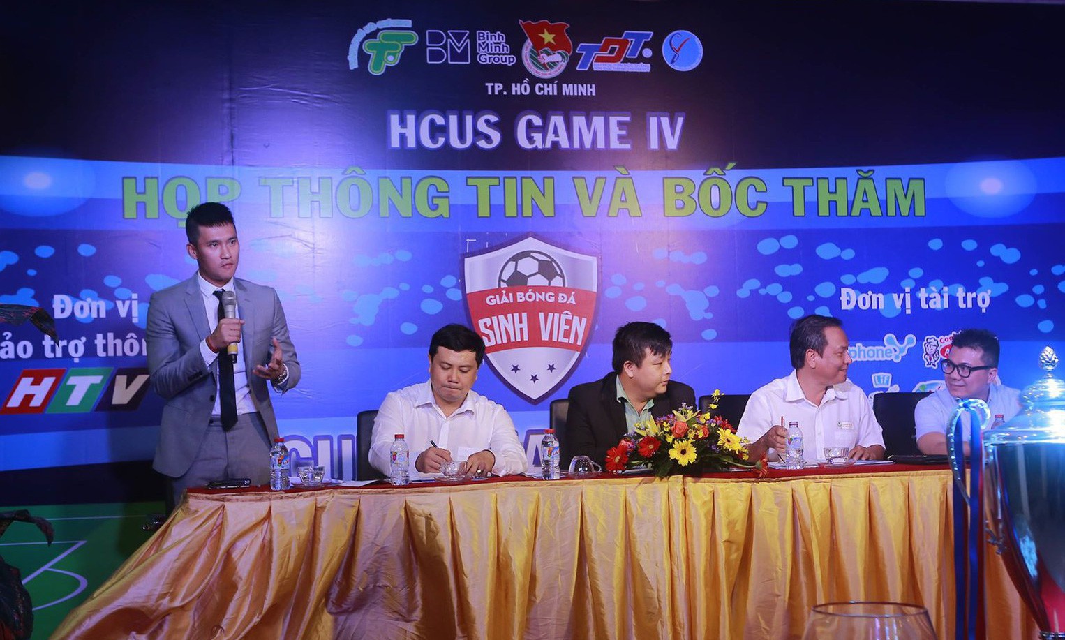 Công Vinh săn tài năng từ giải Sinh viên TP HCM