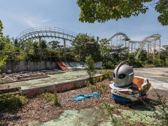 Nh&igrave;n cảnh tượng n&agrave;y, &iacute;t ai ngờ được Nara Dreamland trước đ&acirc;y từng l&agrave; c&ocirc;ng vi&ecirc;n giải tr&iacute; số 1 Nhật Bản. Ảnh: Romain Veillon