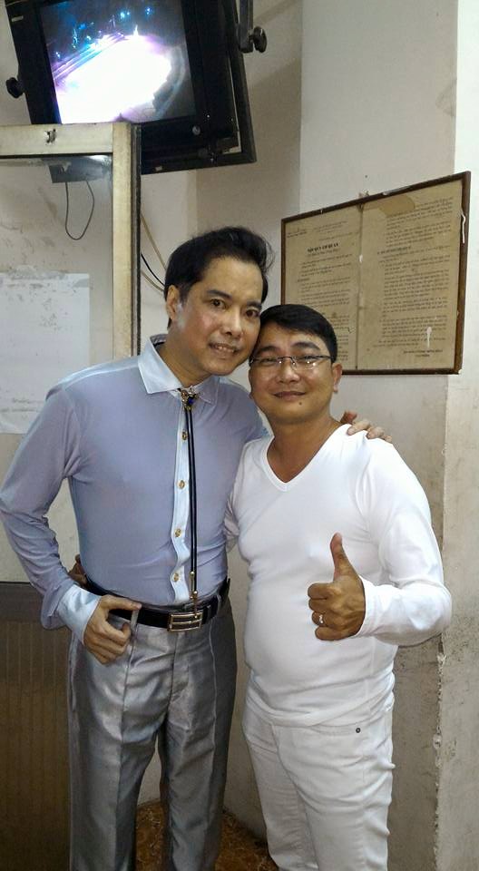 
Ca sĩ Nhật Linh v&agrave; ca sĩ Ngọc Sơn
