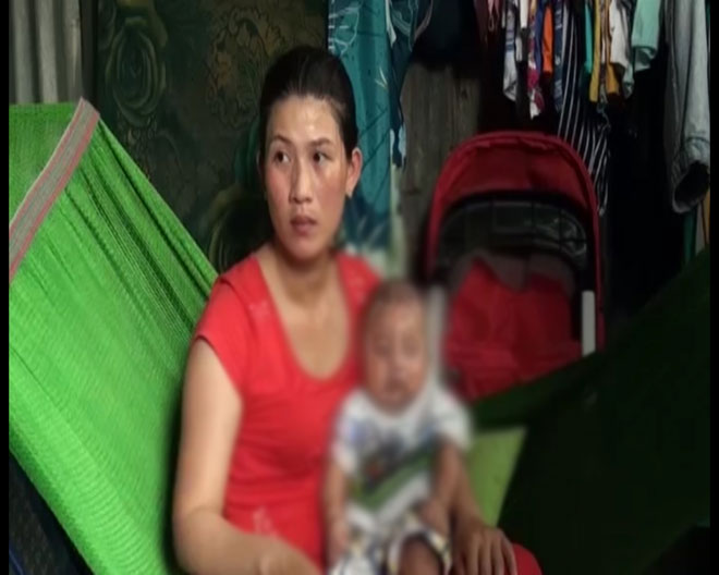 Giấu ma túy vào người con trai chưa đầy 3 tháng tuổi