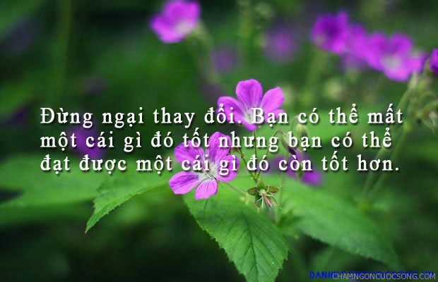 Phải thay đổi