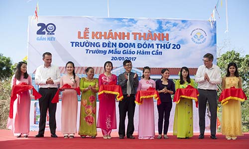 Lễ kh&aacute;nh th&agrave;nh Trường Mẫu gi&aacute;o H&agrave;m Cần