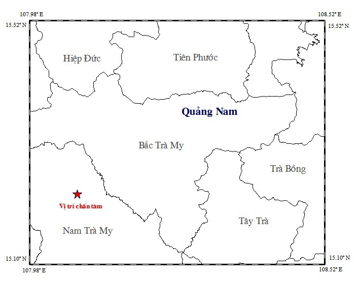 Lại xảy ra động đất gần thủy điện Sông Tranh 2 - Ảnh 1.