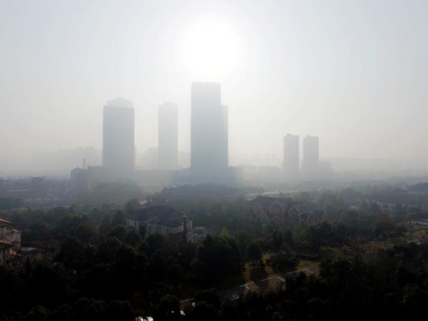 TP Nam Kinh, tỉnh Giang Tô ngày 31-12. Ảnh: Reuters