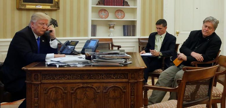Nhà Trắng điều tra vụ rò rỉ điện đàm của ông Trump với Úc, Mexico