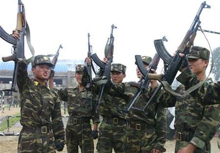 Binh sĩ Triều Tiên đào ngũ, chạy sang Trung Quốc