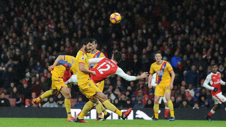 Si&ecirc;u phẩm bọ cạp gi&uacute;p Giroud đoạt giải Puskas Award - Ảnh 2.