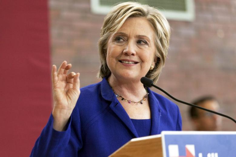 Bà Hillary Clinton có khả năng ứng cử chức thị trưởng New York? Ảnh: REUTERS