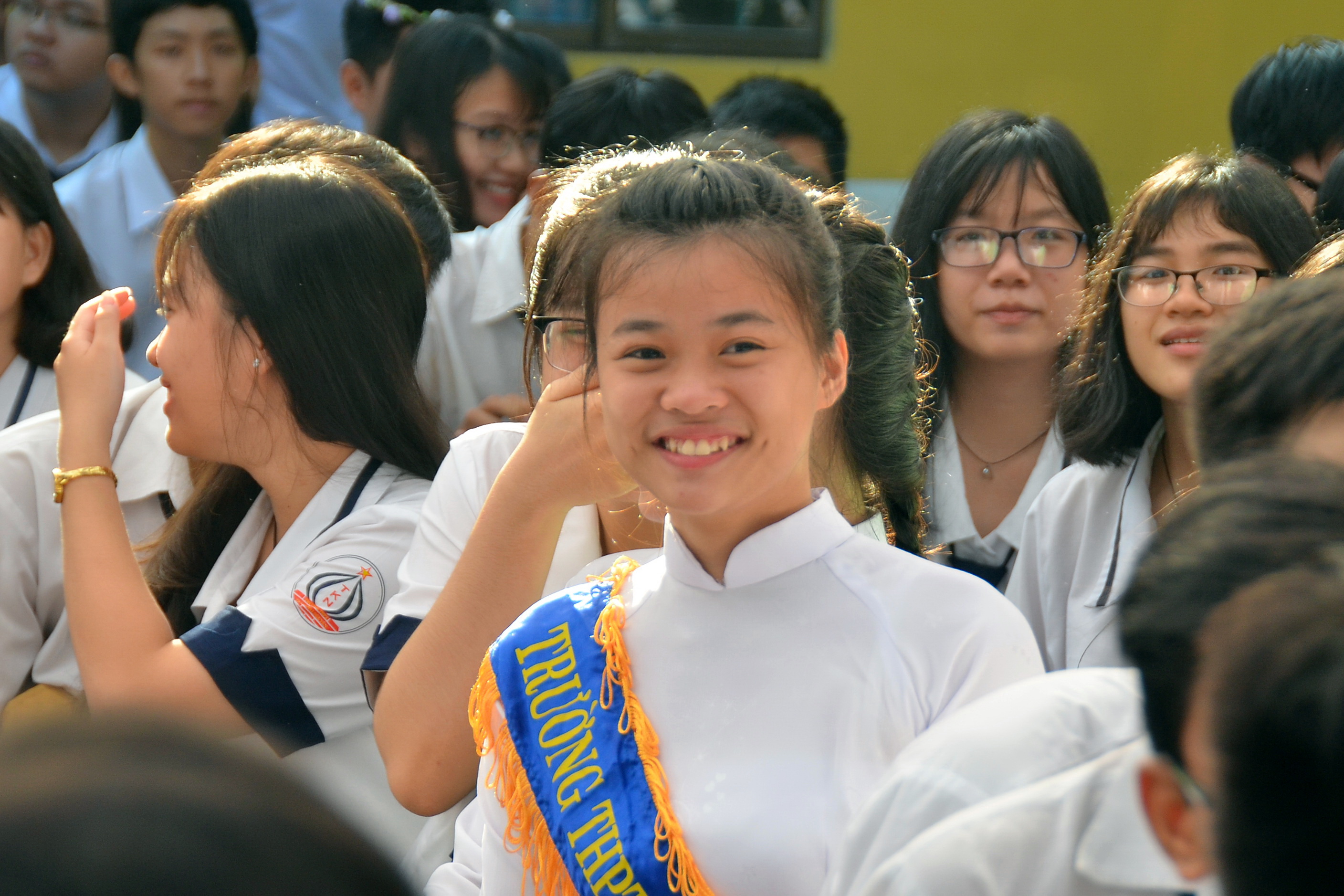 Rạng rỡ nụ cười ngày khai giảng