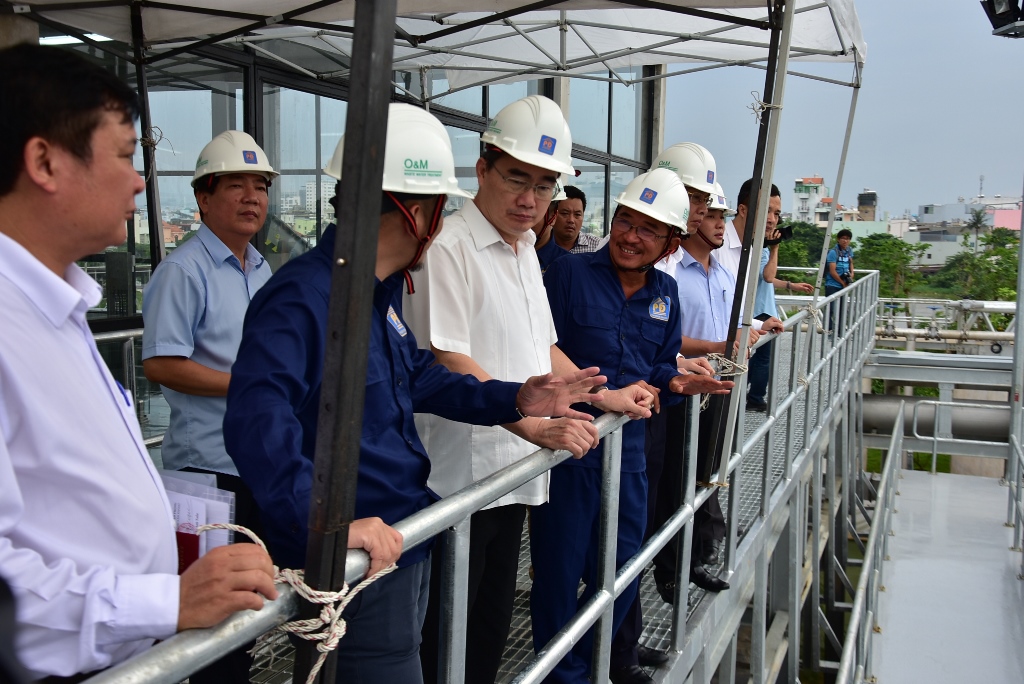 Tạo điều kiện cho người d&acirc;n tham quan khu xử l&yacute; nước thải  - Ảnh 2.