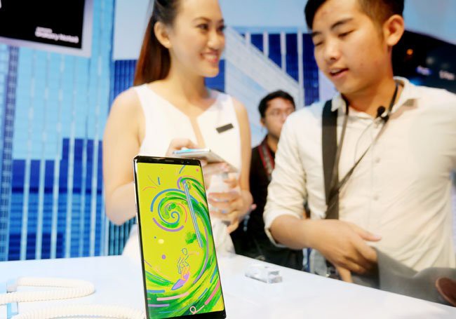 Tháng 10, xuất khẩu điện thoại đạt 5 tỉ USD