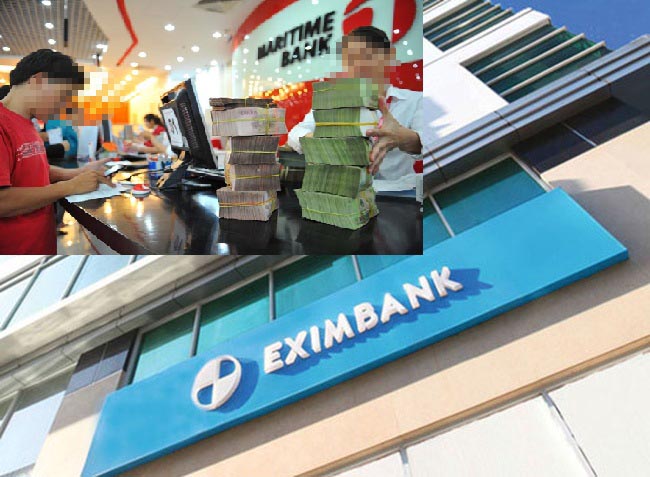Eximbank và MaritimeBank lên tiếng việc bị yêu cầu thanh tra