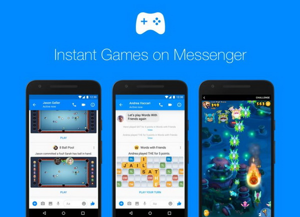 Ứng dụng Game trên Messenger đã có mặt trên toàn cầu với nhiều tính năng và trò chơi mới
