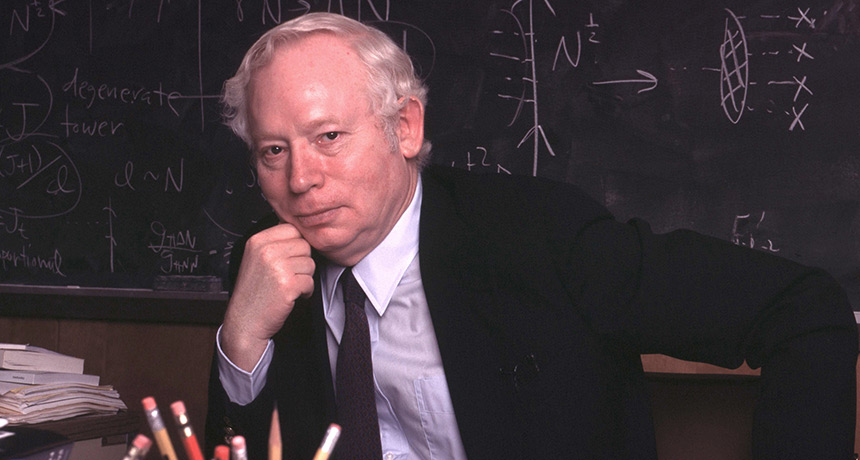 Nhà vật lý Mỹ Steven Weinberg. Ảnh: Flickr
