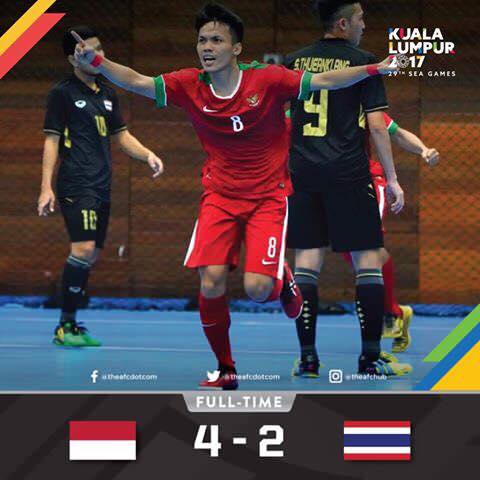 Futsal Indonesia hạ Thái Lan, Việt Nam còn cơ hội vô địch