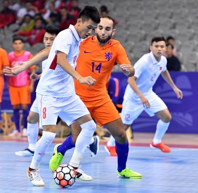 Tuyển futsal trình làng gương mặt mới