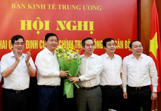 Ông Đinh La Thăng nhận nhiệm vụ tại Ban Kinh tế Trung ương