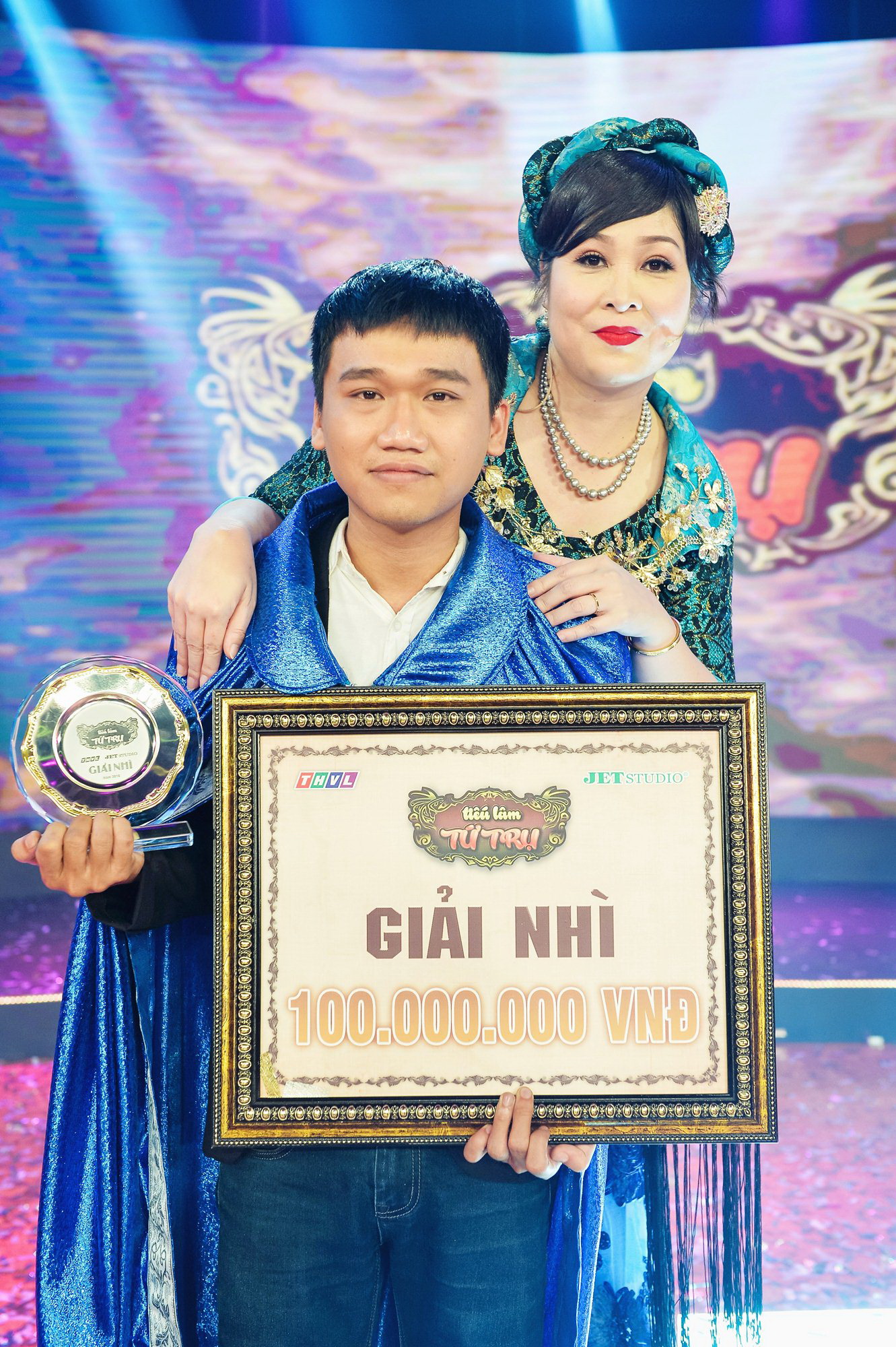 Xuân Nghị đã không may mắn khi bốc thăm nên nhận ngôi vị á quân