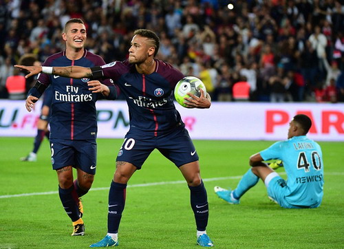 Neymar lại nhảy múa, PSG đè bẹp Toulouse