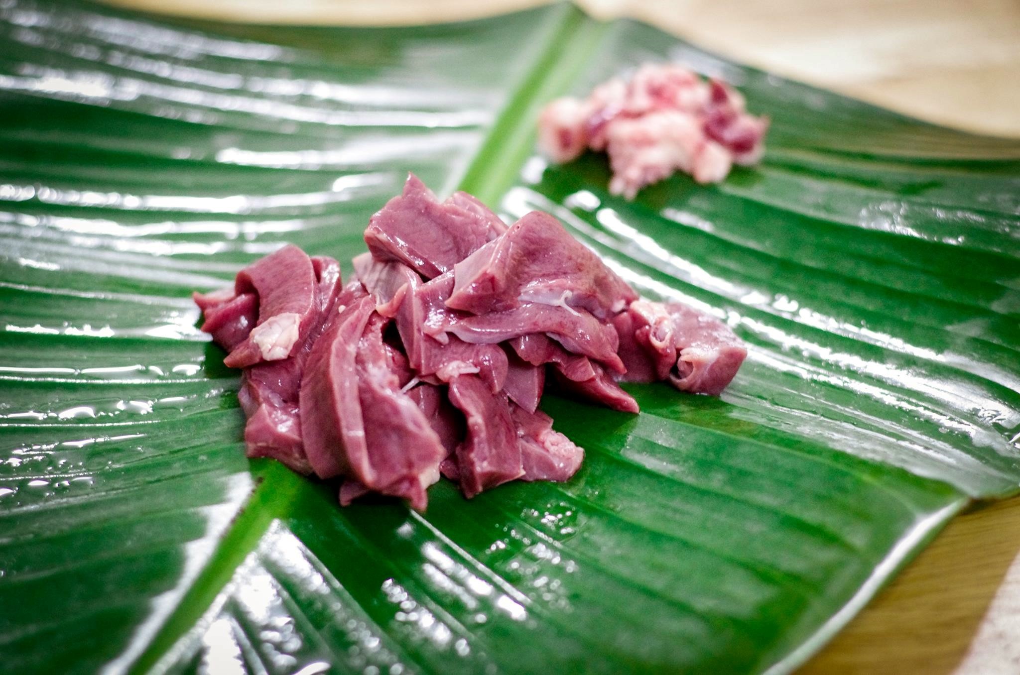 Tim lợn thái theo chiều dọc