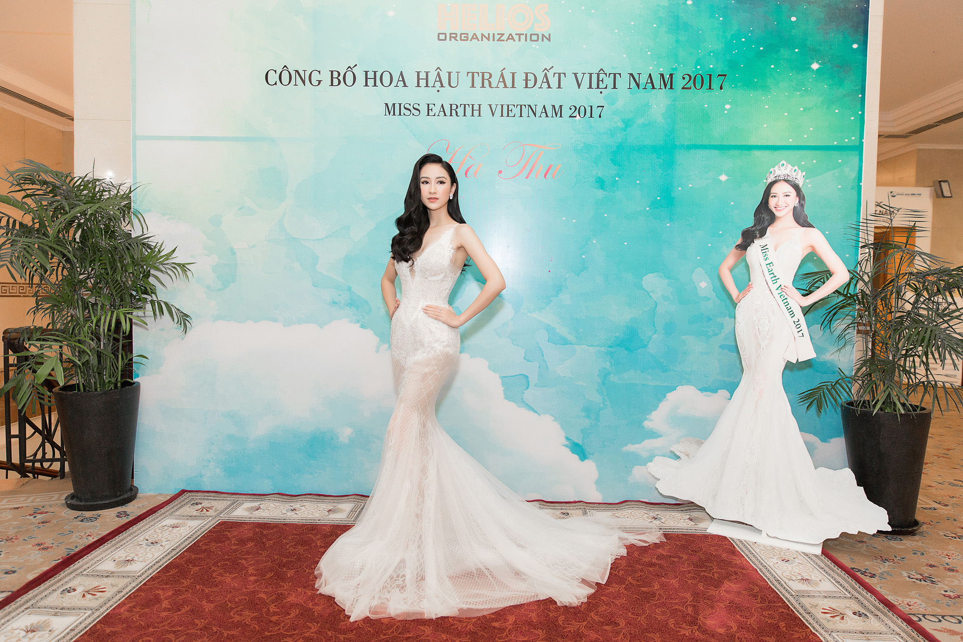 H&agrave; Thu được chọn tranh vương miện Hoa hậu Tr&aacute;i Đất  - Ảnh 2.