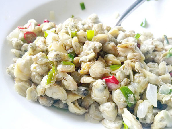 Món ăn giải nhiệt từ hến