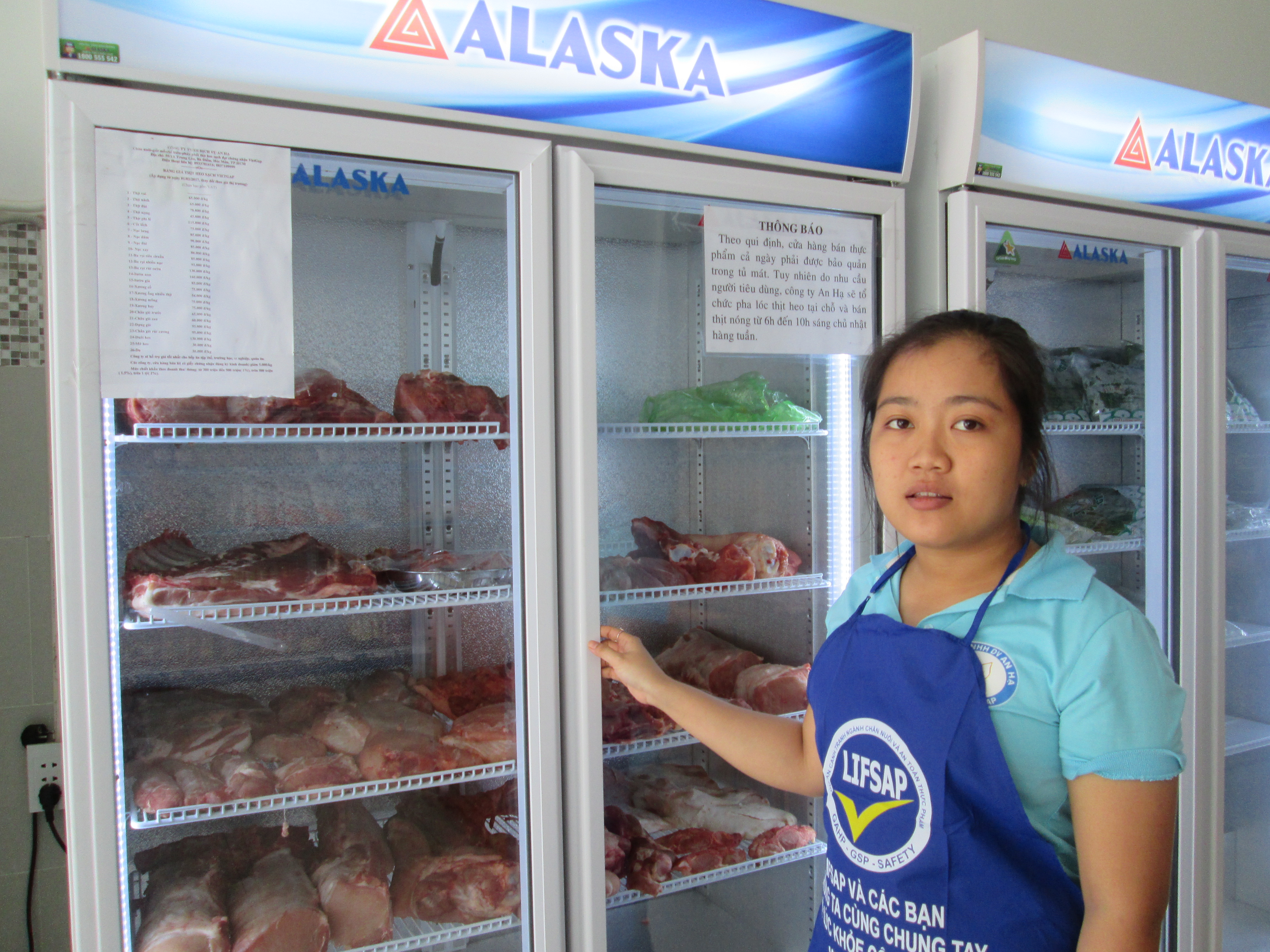 TP HCM có điểm bán thịt heo 35.000 đồng/kg