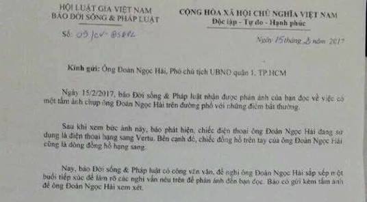 Làm quan có được xài sang?