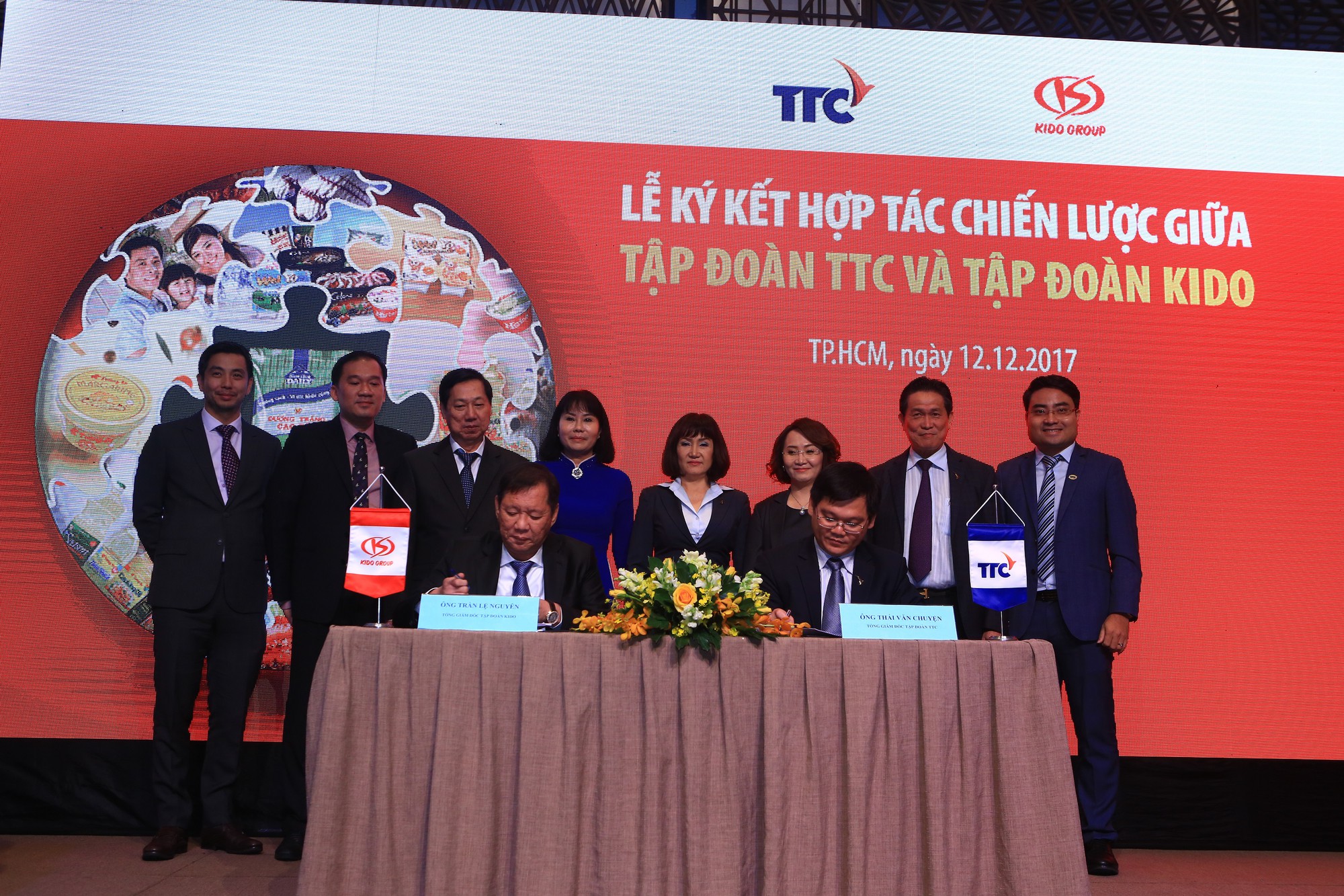 TTC và KIDO ký kết hợp tác phân phối đường