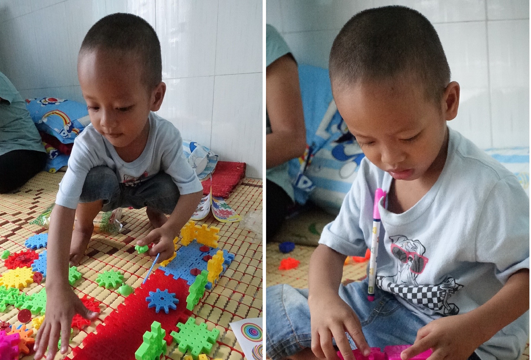 Bé Đạt "xếp dép" và mẹ đầy ắp niềm vui từ căn phòng trọ nhỏ và "gia đình lớn" Vinamilk