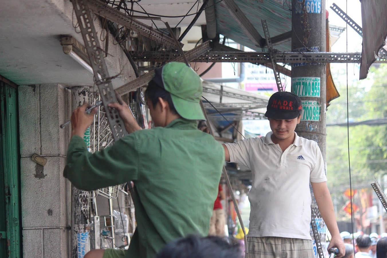 Vỉa hè đã thông thoáng hơn