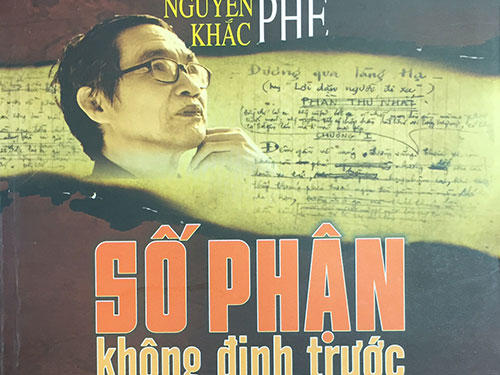 “Số phận” của Nguyễn Khắc Phê