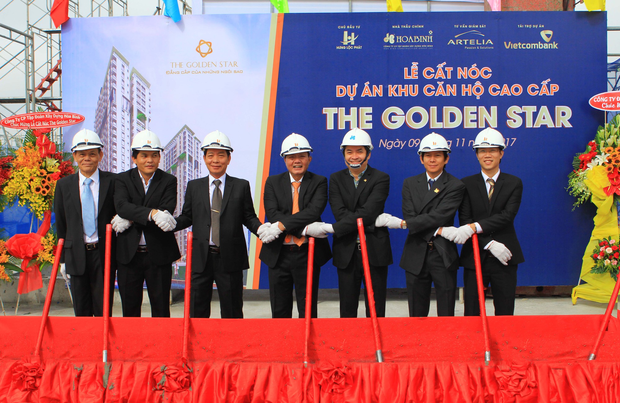 The Golden Star vượt tiến độ 3 tháng