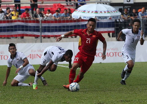 U22 Việt Nam - Th&aacute;i Lan 0-3: Dừng ch&acirc;n SEA Games, HLV Hữu Thắng từ chức - Ảnh 6.