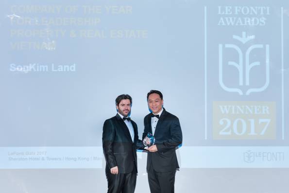 SonKim Land được vinh danh tại lễ trao giải IAIR