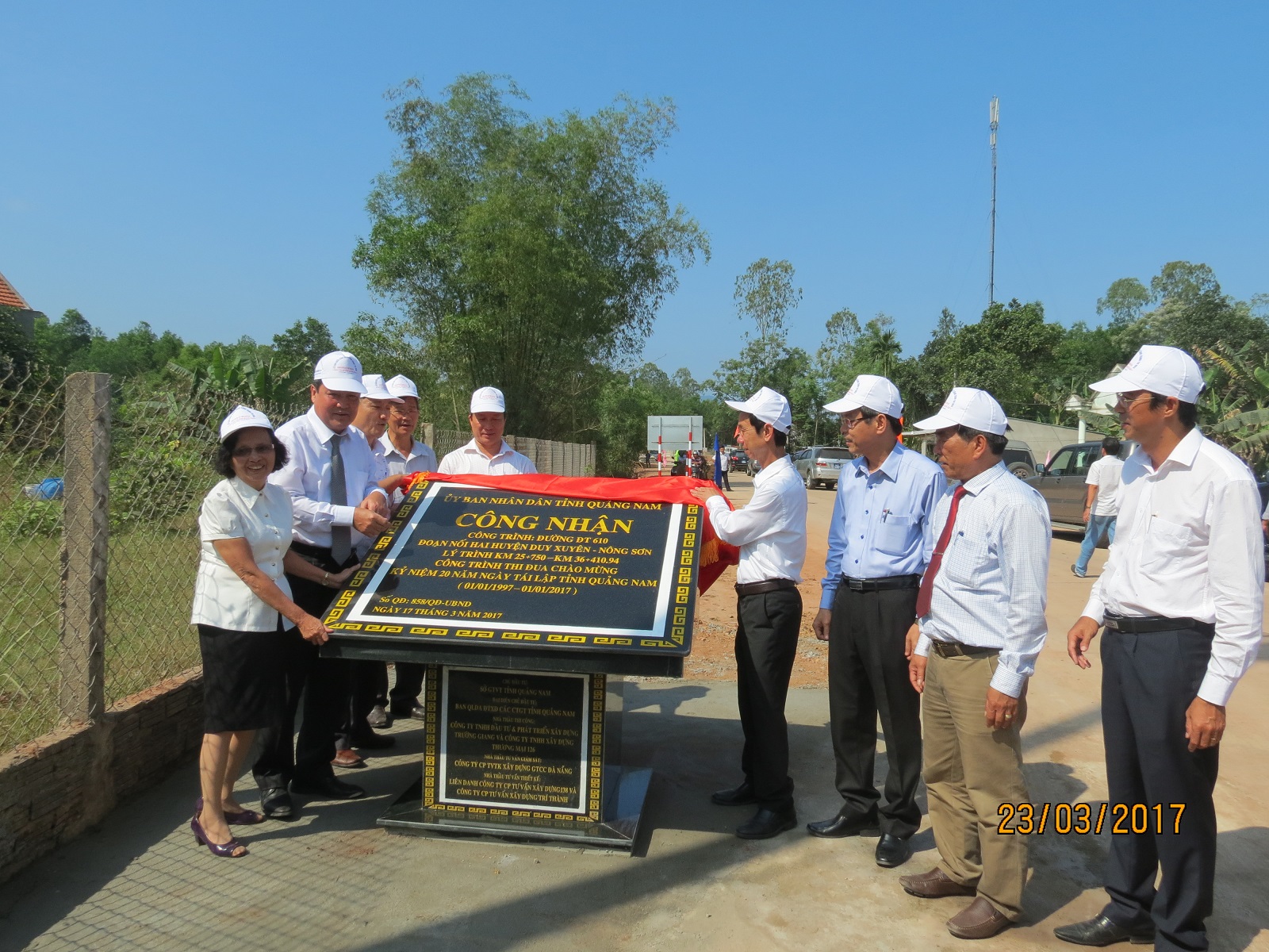 Khánh thành đường nối Di sản thế giới Mỹ Sơn với Nông Sơn