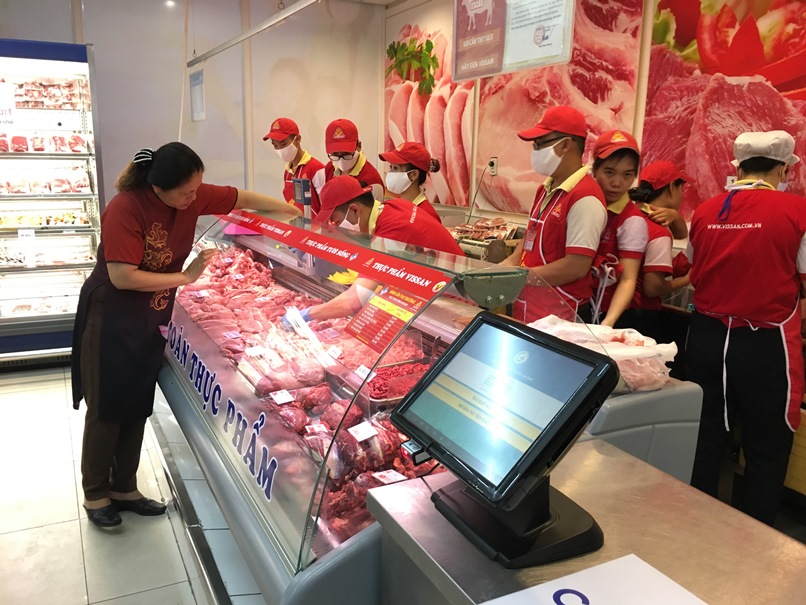 Thịt heo bình ổn thị trường đồng loạt giảm giá
