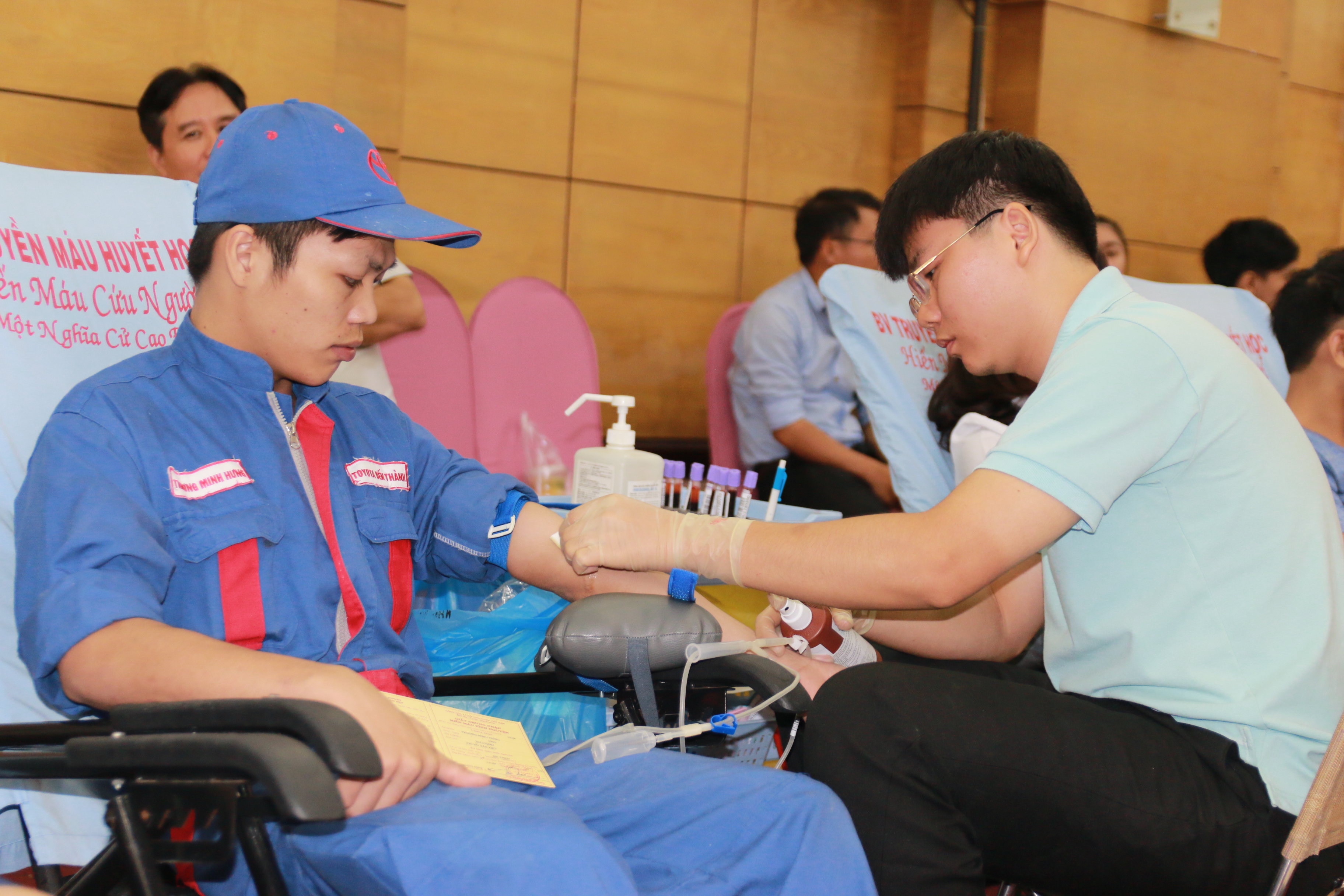 640 CNVC-LĐ SAMCO tham gia hiến m&aacute;u nh&acirc;n đạo - Ảnh 2.