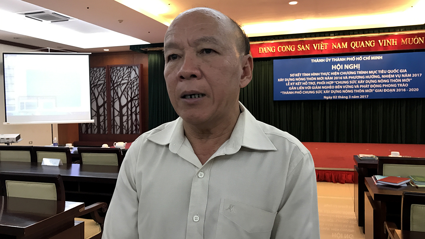 
&Ocirc;ng Nguyễn Văn Phụng, B&iacute; thư Huyện ủy B&igrave;nh Ch&aacute;nh (TP HCM)

