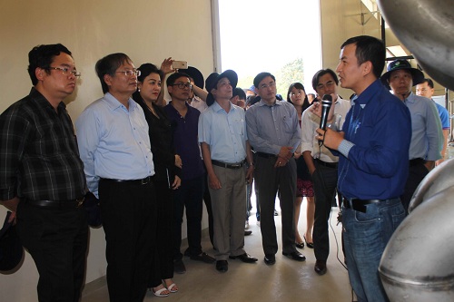 Lãnh đạo TP Đà Nẵng tham quan Khu Liên hợp xử lý chất thải Đa Phước